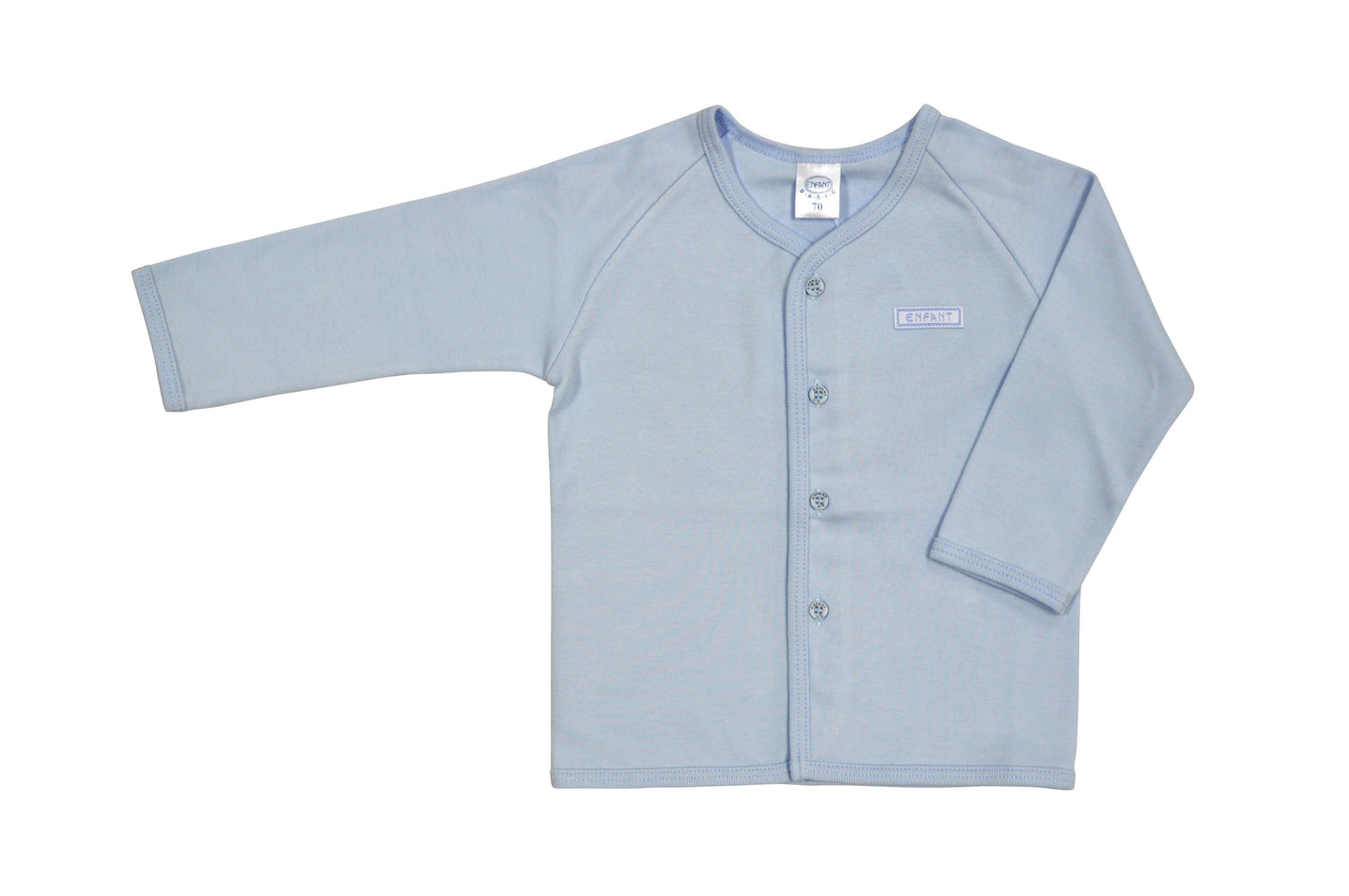 Enfant baby 4-Buttons Down Long Sleeve 3-6 Months