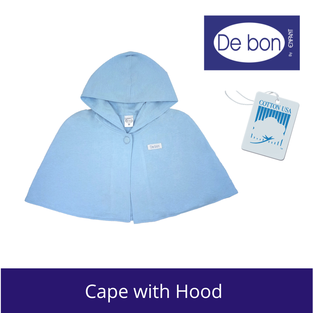 SALE Debon by Enfant Baby Toddler Cape or Jacket  With Hood - SALE Size Newborn upto 2 yr old