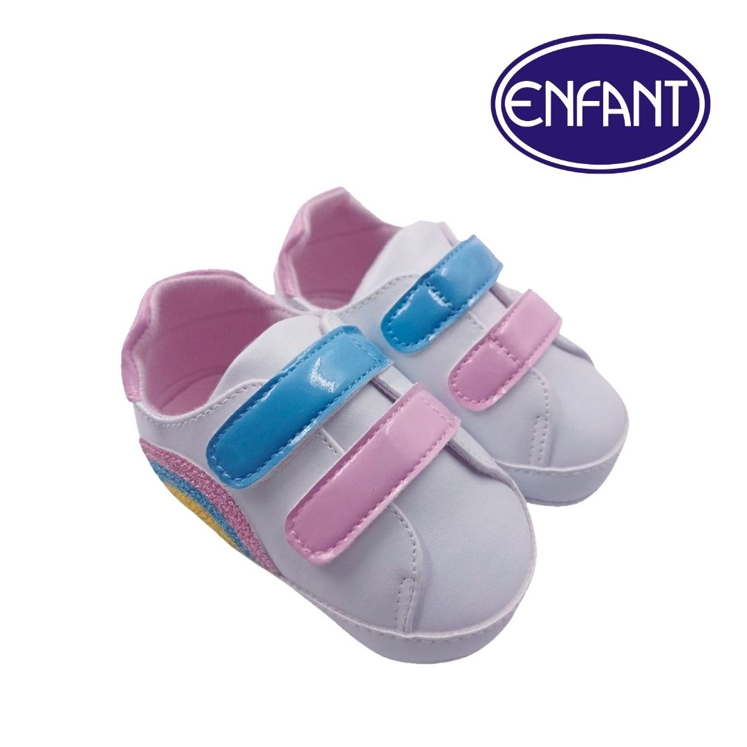 ENFANT BABY GIRL SHOES VELCRO DESIGN