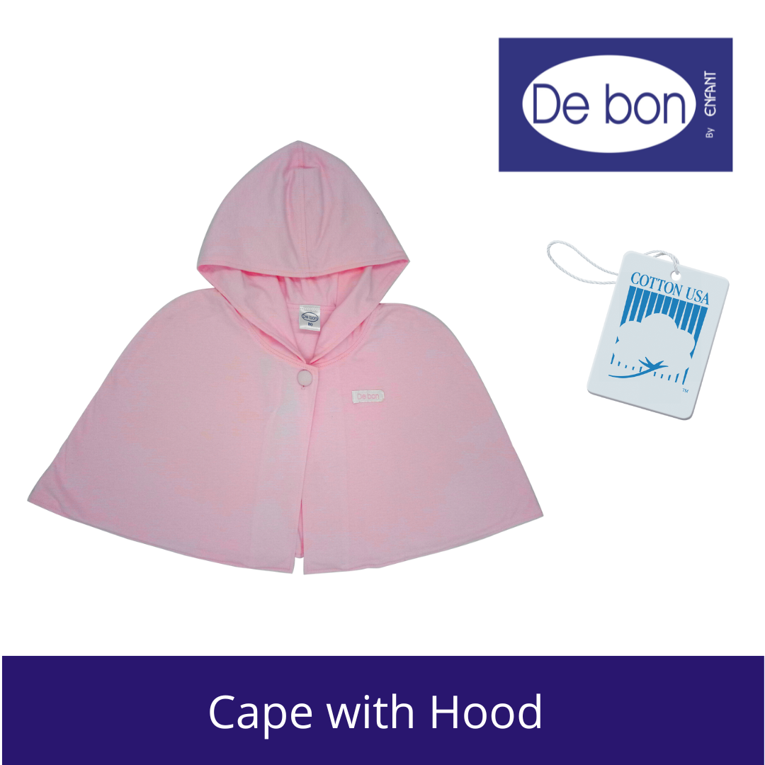 SALE Debon by Enfant Baby Toddler Cape or Jacket  With Hood - SALE Size Newborn upto 2 yr old