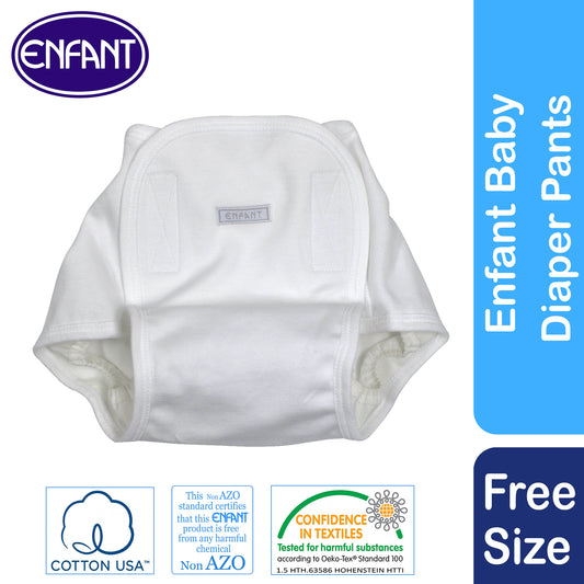 Enfant Baby Newborn Cotton Waterproof Diaper Pants